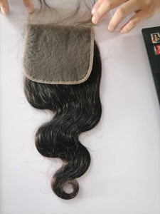 BODY WAVE 4x4 LACE CLOSURES